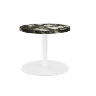 White Halo Side Table